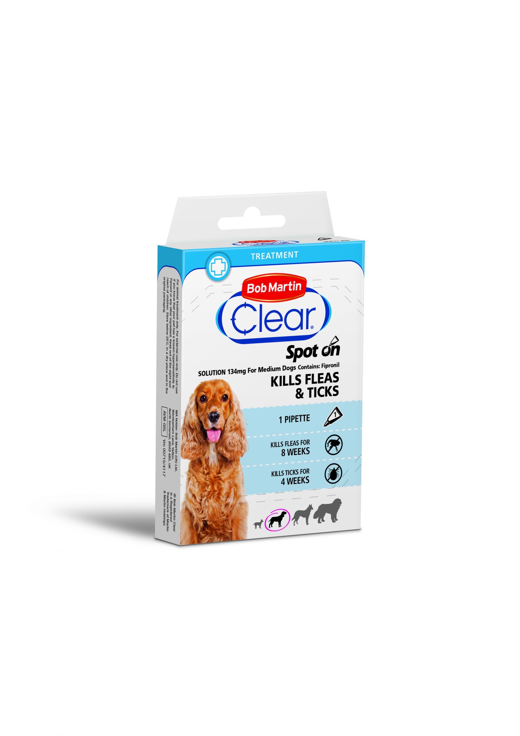 bob martin clear spot on for dogs instructions