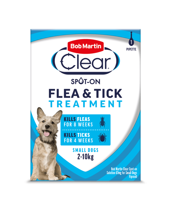 Bob Martin Clear Spot-On for SMALL Dogs - 1 Pipette