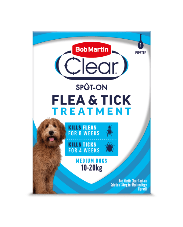 Bob Martin Clear Spot-On for MEDIUM Dogs - 1 Pipette