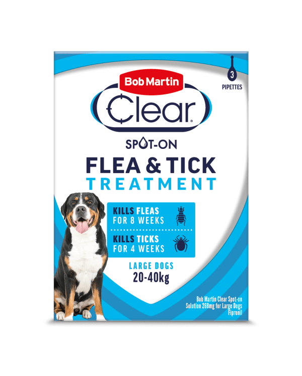 Bob Martin Clear Spot-On for LARGE Dogs - 3 Pipettes
