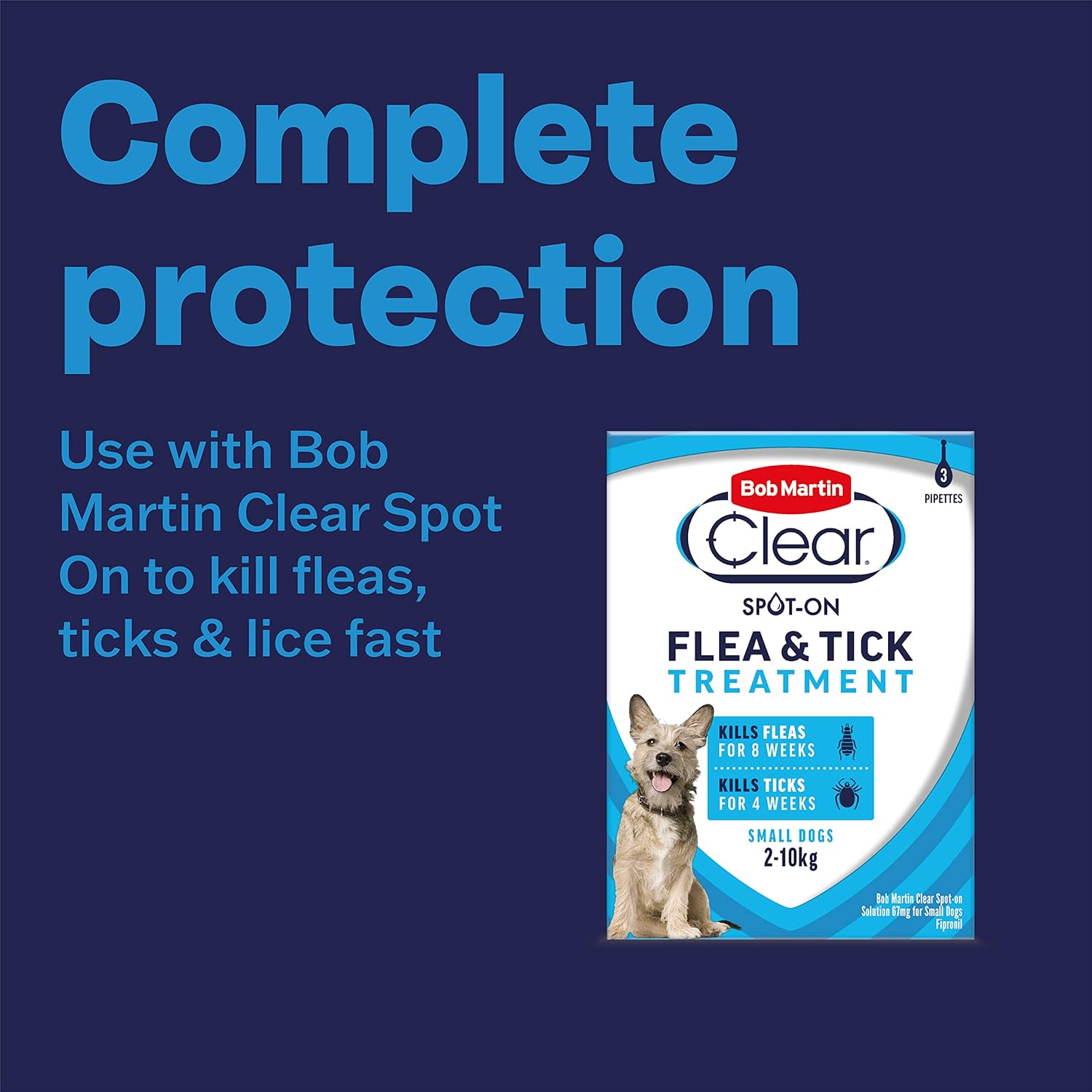 Bob Martin Clear 3in1 Flavoured Wormer Tablets for Dogs - Pack of 2 - Image 3