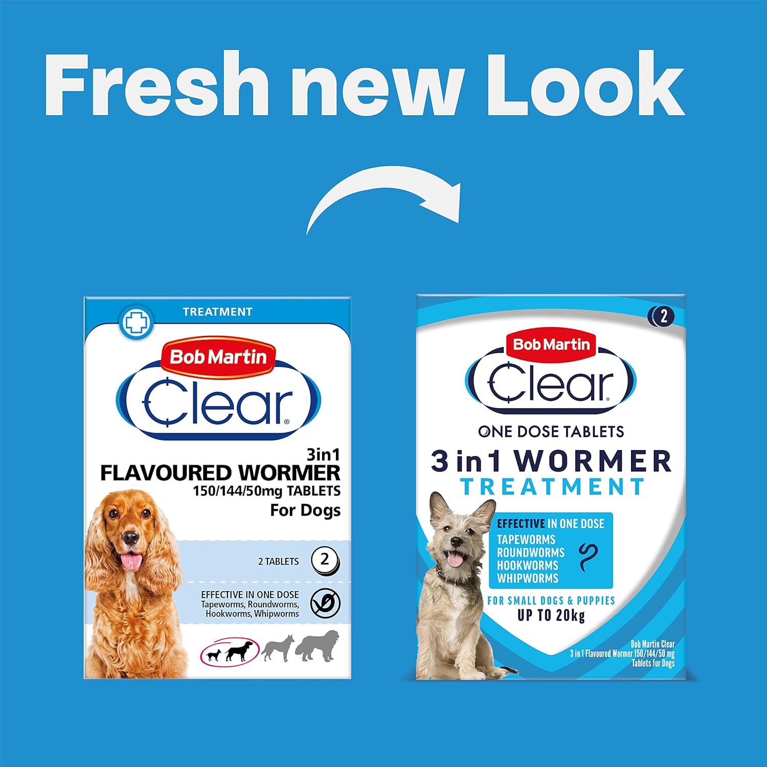 Bob Martin Clear 3in1 Flavoured Wormer Tablets for Dogs - Pack of 2 - Image 7
