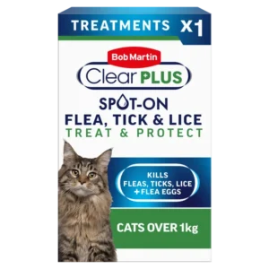 Bob Martin Clear Plus Spot-On for Cats & Ferrets - 1 Pipette