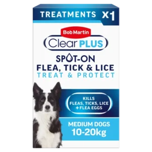 Bob Martin Clear Plus Spot-On for MEDIUM Dogs - 1 Pipette