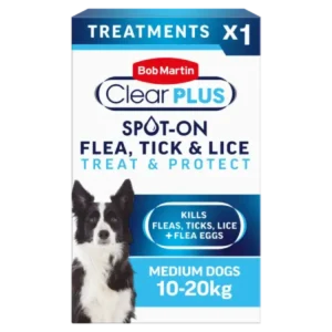 Bob Martin Clear Plus Spot-On for MEDIUM Dogs - 1 Pipette