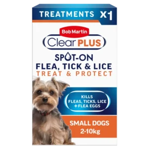 Bob Martin Clear Plus Spot-On for SMALL Dogs - 1 Pipette