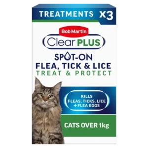 Bob Martin Clear Plus Spot-On for Cats & Ferrets - 3 Pipettes