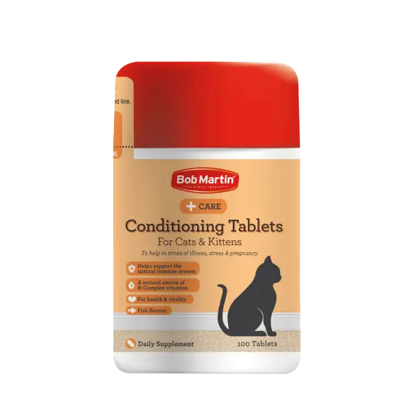 Bob Martin Conditioning Tablets for Cats - 100 Tablets
