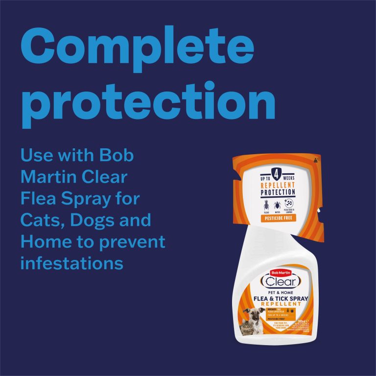 Image showcasing Clear Pesticide Free Repellent Spot-On for Cats 6pack | Bob martin