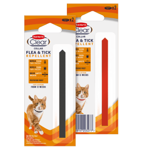 Bob Martin Clear Repellent Collar - Velvet Twin pack