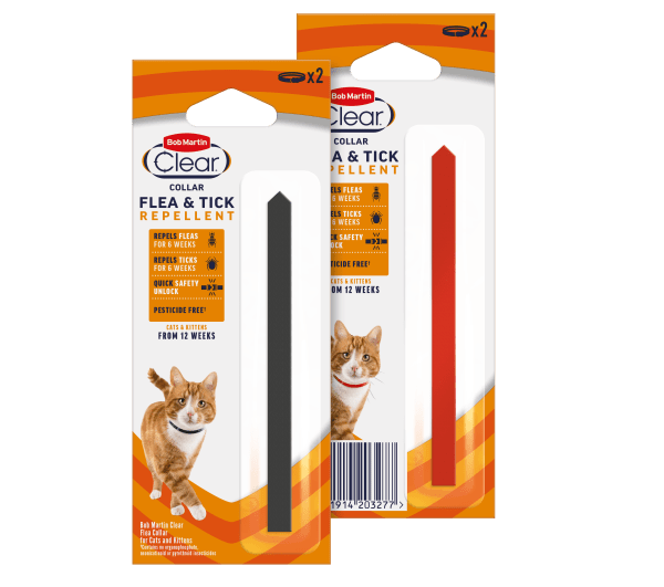 Bob Martin Clear Repellent Collar - Velvet Twin pack