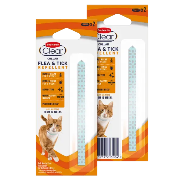 Bob Martin Clear Repellent Collar - Aztec Twin pack