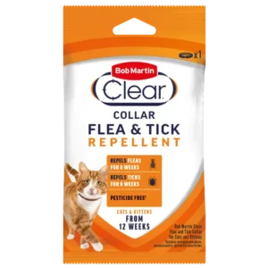 Bob Martin Clear Flea & Tick Repellent Collar for Cats