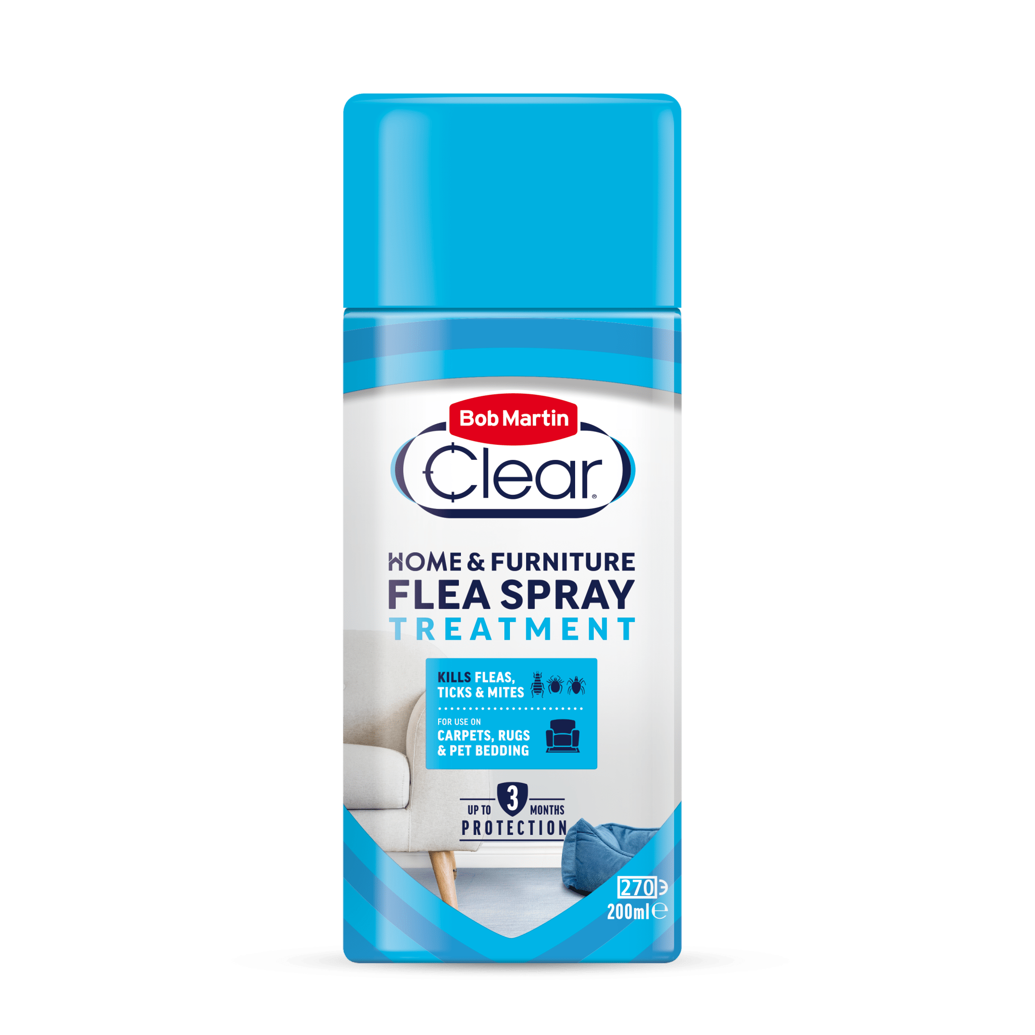 Bob Martin Clear Flea & Tick Repellent Spray 300ml Bob Martin