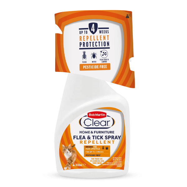 Bob Martin Clear Flea & Tick Repellent Spray - 300ml
