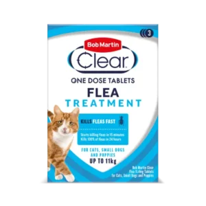 Bob Martin Clear Flea Tablets for Cats - Pack of 3
