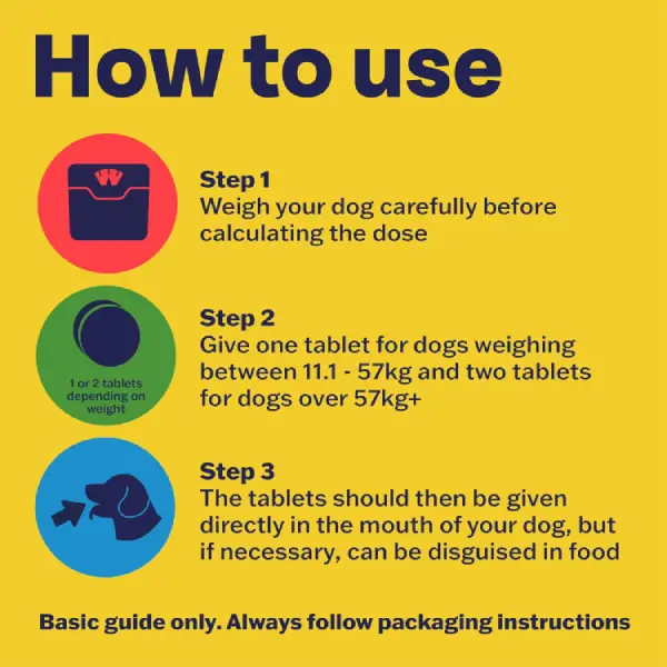 Bob Martin Clear Flea Tablets for LARGE Dogs over 11kg - Image 3