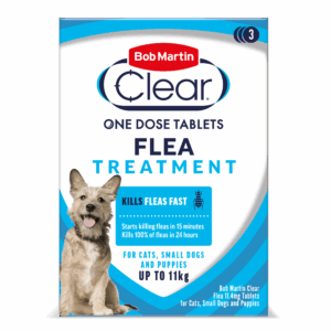 Bob Martin Clear Flea Tablets for Small Dogs & Puppies - Pack of 3