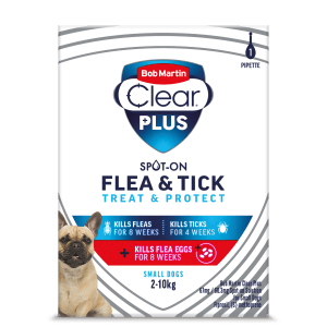 Bob Martin Clear Plus Spot-On for SMALL Dogs - 1 Pipette