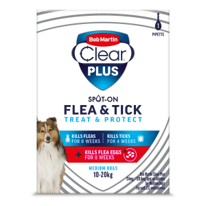 Bob Martin Clear Plus Spot-On for MEDIUM Dogs - 1 Pipette