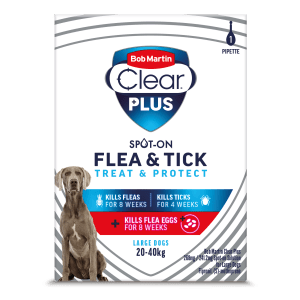 Bob Martin Clear Plus Spot-On for LARGE Dogs - 1 Pipette