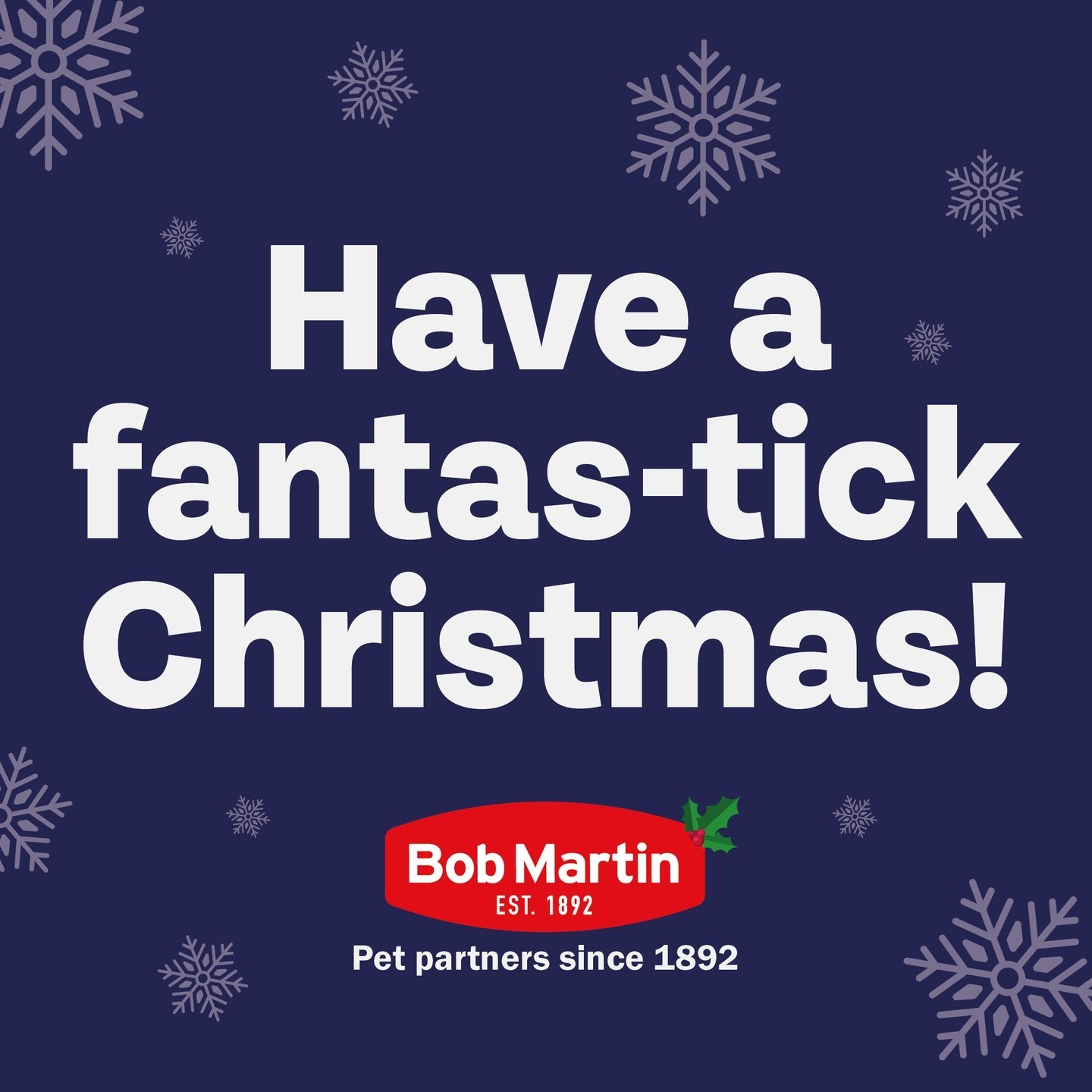 We hope you have the best Christmas ever! Our team will be taking a break over the Christmas holiday, but all messages will be replied to upon our return on 4th January.

If you are worried about your pet’s health during this time, please do not hesitate to contact a veterinary professional.

 #BobMartin #PetHealthcare #Flea #Worm #Dog #Cat #SpotOn #Pets #PetsOfInstagram #PetCare #PetTips #PetHealth #HealthyPets #ActivePets