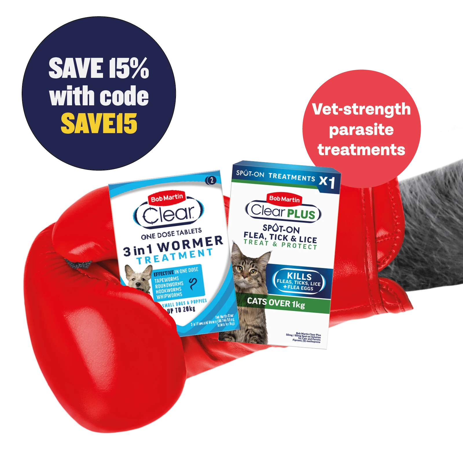 FIGHT BACK against pesky parasites.