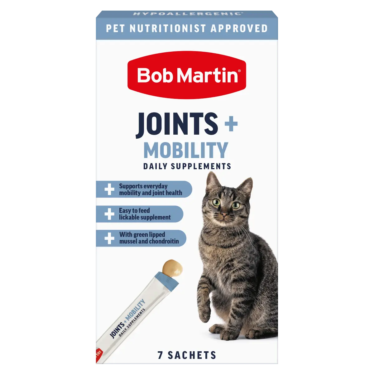 Bob Martin Cat Supplement Joints & Mobility- front of box