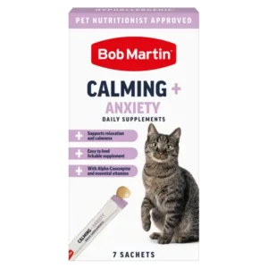 Bob Martin Cat Supplement Calming & Anxiety- front of box
