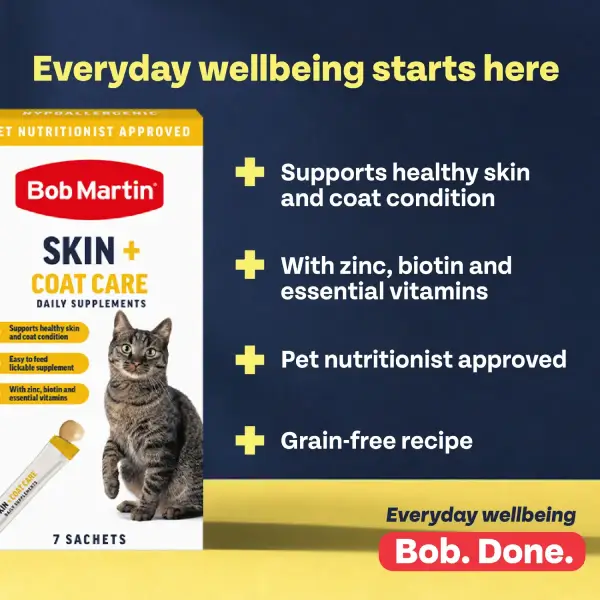 Bob Martin Cat Supplement Skin & Coat Care - Image 4